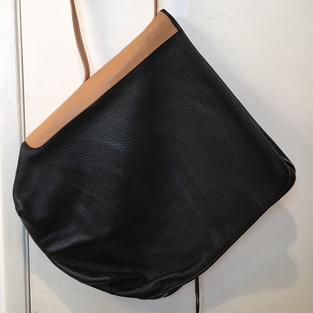 L.A.M.B. Calli Tote, black leather - Picture 2 of 8